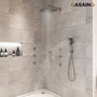 12'' Shower System With 3-Function Shower Head & 6 Body Jets