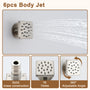 12'' Thermostatic Luxury Rainfall Shower System With 6 Body Jets