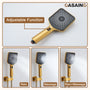12'' Shower System With 3-Function Shower Head & 6 Body Jets