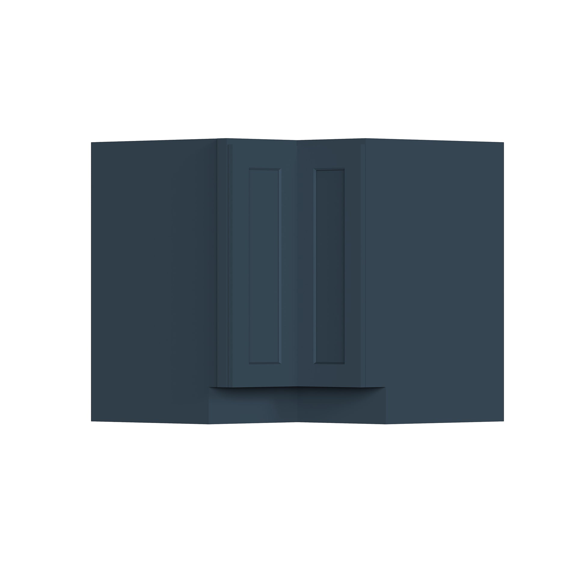Cyber Grey RTA Kitchen Cabinets - L-Shaped Cabinet Set (13' × 7' Layout)