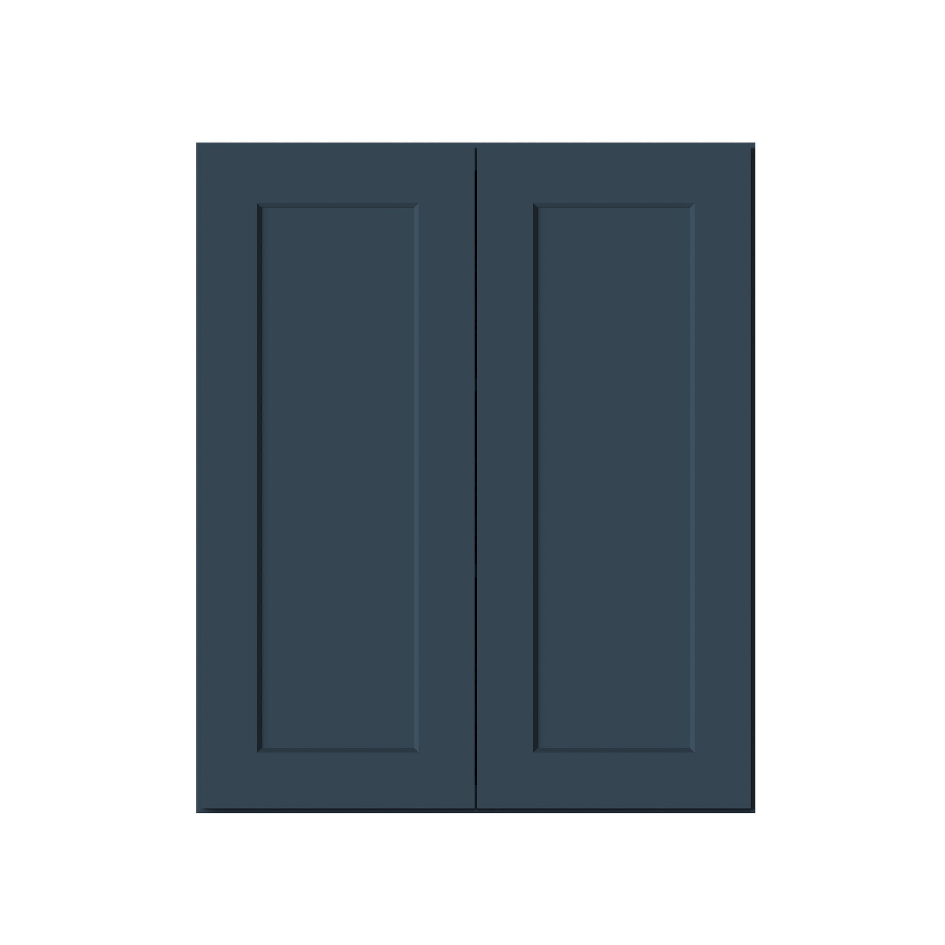 Cyber Grey RTA Kitchen Cabinets - L-Shaped Cabinet Set (13' × 7' Layout)