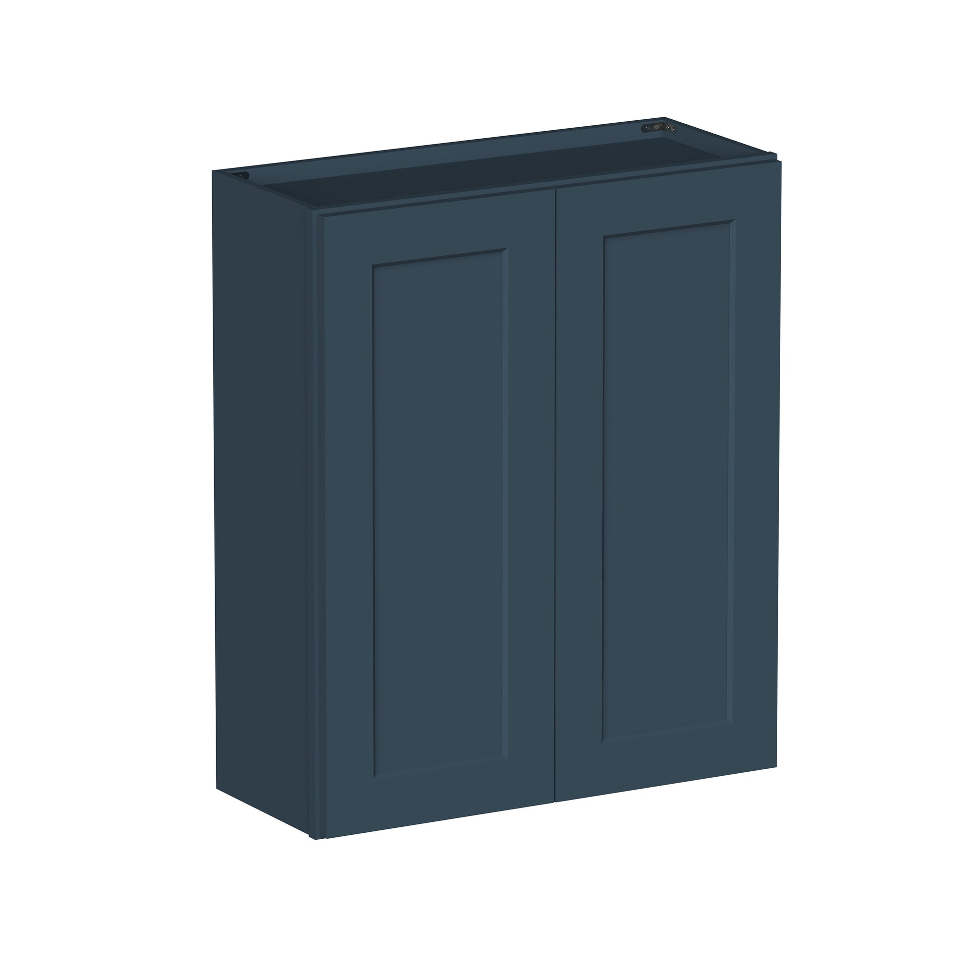 Cyber Grey RTA Kitchen Cabinets - L-Shaped Cabinet Set (13' × 7' Layout)