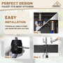 Casainc Single-Handle Kitchen Faucet with  Pull-Out Sprayer