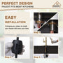 CASAINC Single-Handle Kitchen Faucet with  Pull-Down Sprayer