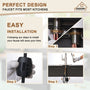 CASAINC Single-Handle Kitchen Faucet with  Pull-Down Sprayer