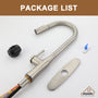 CASAINC Single-Handle Kitchen Faucet with  Pull-Down Sprayer