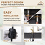 Single-Handle Pull-Out Sprayer Kitchen Faucet Deckplate Included in Brushed Nickel/Matte Black/Matte White/Brushed Gold