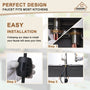 Single-Handle Pull-Out Sprayer Kitchen Faucet Deckplate Included in Brushed Nickel/Matte Black/Matte White/Brushed Gold