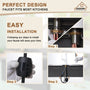 Single-Handle Pull-Out Sprayer Kitchen Faucet Deckplate Included in Brushed Nickel/Matte Black/Matte White/Brushed Gold