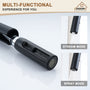 Single-Handle Kitchen Faucet with Pull-Out Sprayer in Matte Black Brushed Nickel Brushed Gold