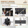 CASAINC Single-Handle Pull-Out Sprayer Kitchen Faucet with Digital Display