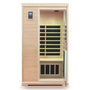 Two Person Far Infrared Hemlock Indoor Sauna Room with Bluetooth & LED Lighting
