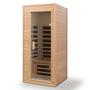 One Person Hemlock Far Infrared Indoor Sauna with Bluetooth & LCD Control