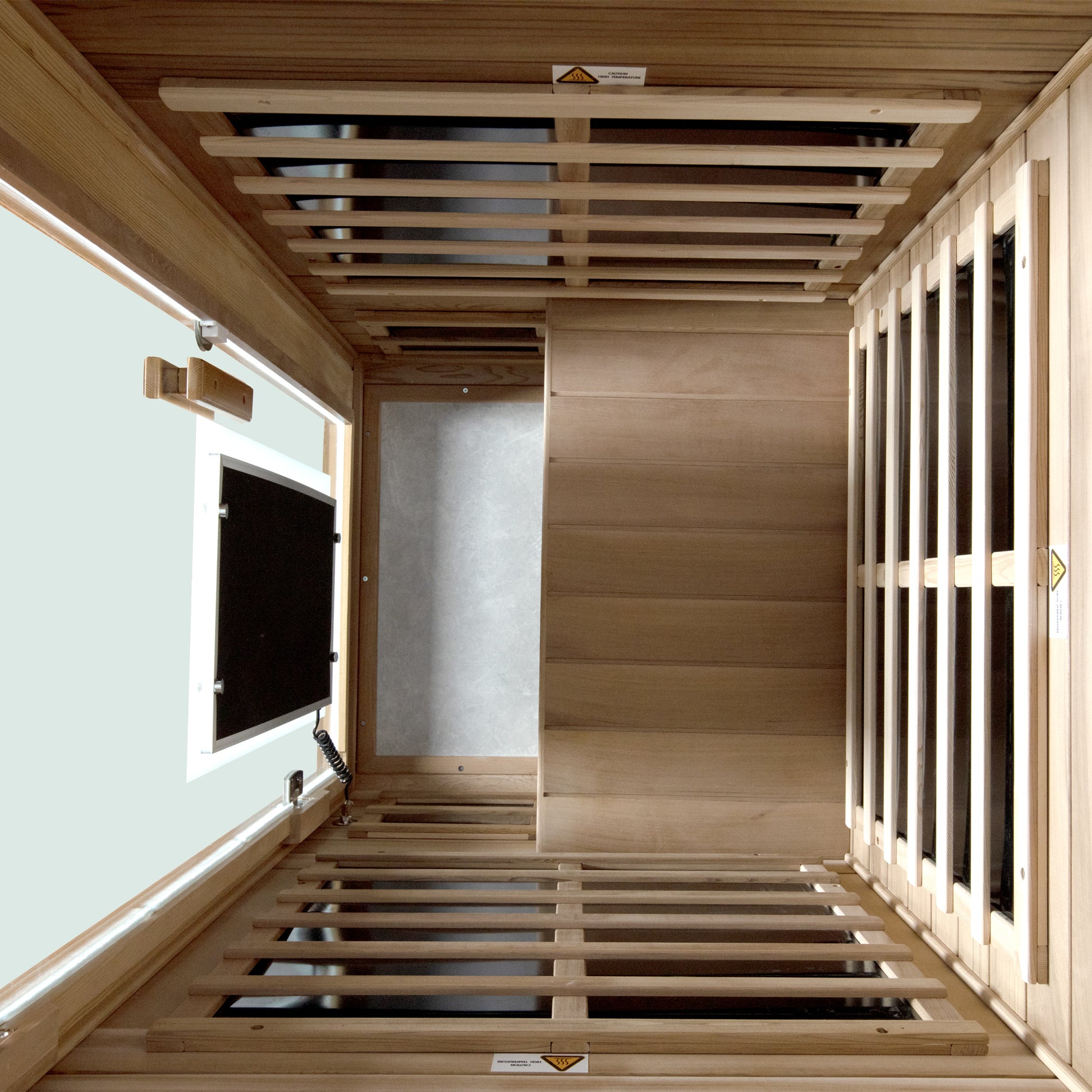 One-Person Far Infrared Red Cedar Indoor Sauna with 8 Heating Panels
