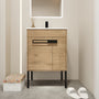 24"/30"/36" Freestanding Plywood Bathroom Vanity with Ceramic Sink