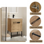 24"/30"/36" Freestanding Plywood Bathroom Vanity with Ceramic Sink