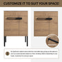 24"/30"/36" Freestanding Plywood Bathroom Vanity with Ceramic Sink