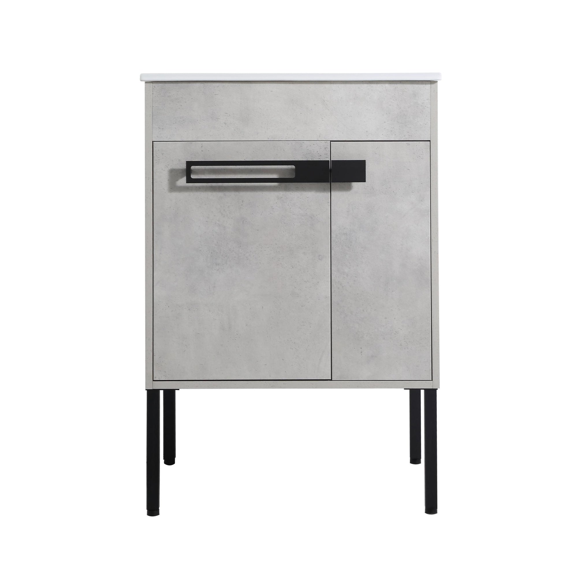 24"/30"/36" Freestanding Plywood Bathroom Vanity with Ceramic Sink