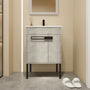 24"/30"/36" Freestanding Plywood Bathroom Vanity with Ceramic Sink