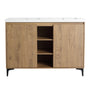 48-inch Freestanding Bathroom Vanity with With Double Resin Sink