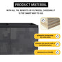 24/48 Inch Stylish Floating Wall-Mounted Bathroom Vanity with Ceramic Sink