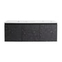 24/48 Inch Stylish Floating Wall-Mounted Bathroom Vanity with Ceramic Sink