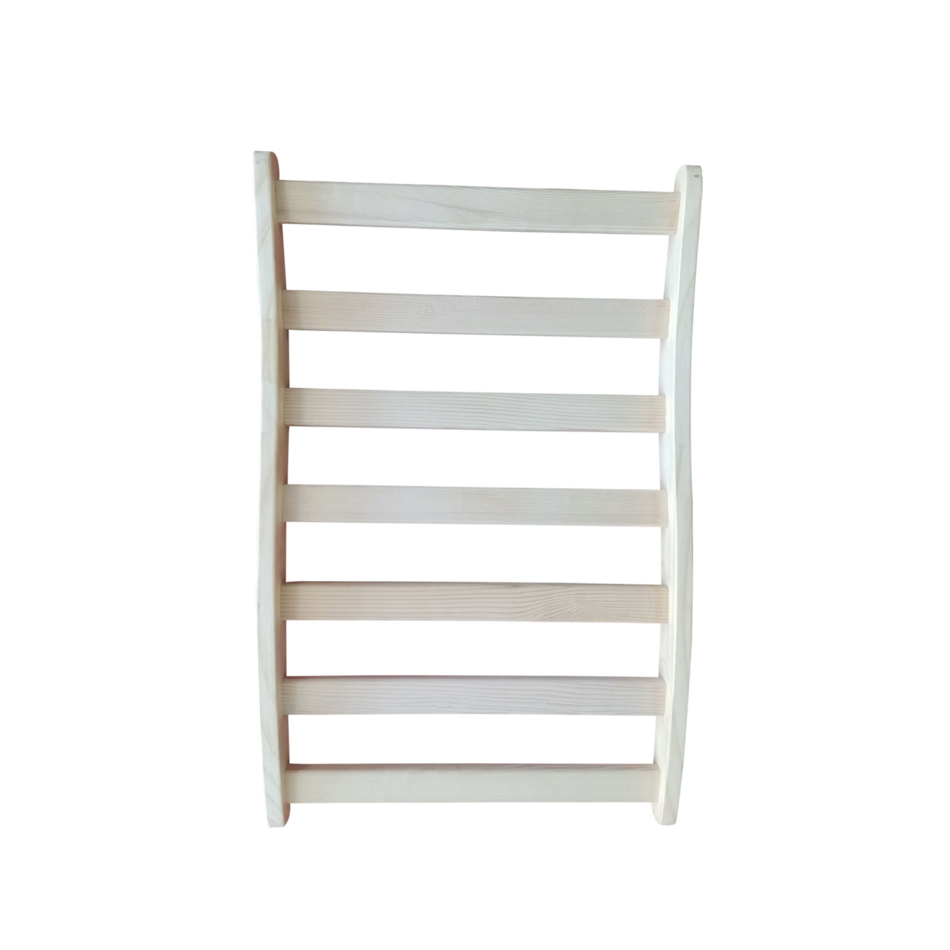 Hemlock Wood Sauna Backrest with Ergonomic Curved Design