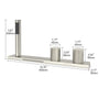 2-Handle Waterfall Roman Tub Faucet with Handheld Shower