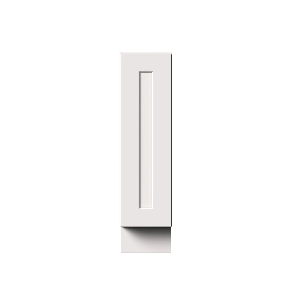 White Shaker RTA Kitchen Cabinets - L-Shaped Cabinet Set (13' × 7' Layout)