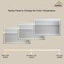 CASAINC 60 x 22 x 35.4 in. Solid Wood Bath Vanity with Marble Top and Backsplash in Gray/White (No/With Mirror)-CASAINC