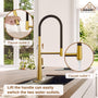 CASAINC 1.8GPM Silicone Kitchen Faucet in Brushed Nickel and More-CASAINC