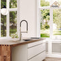 CASAINC 1.8GPM Silicone Kitchen Faucet in Brushed Nickel and More-CASAINC