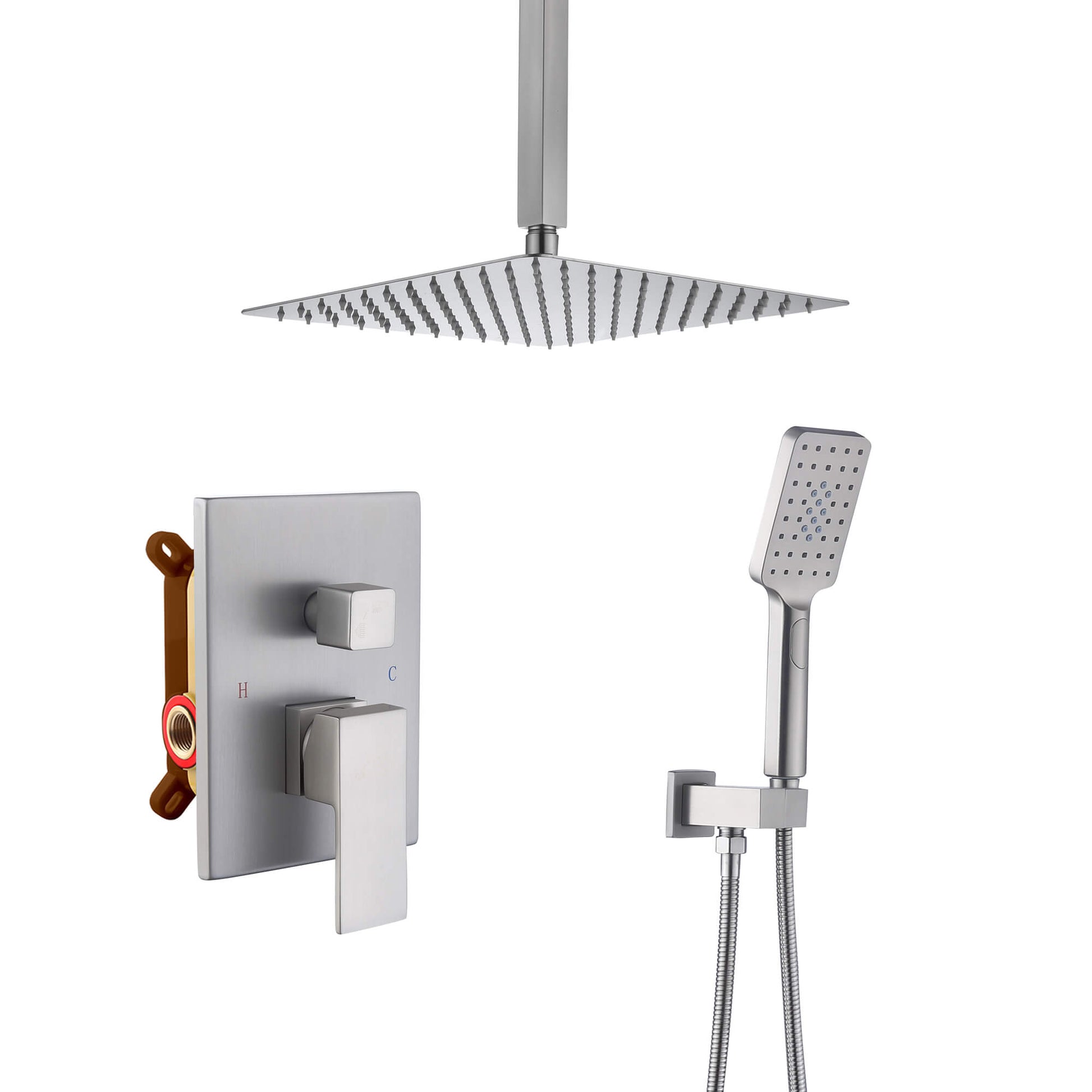 CASAINC Shower Systems with Rain Shower and Handheld  -CASAINC