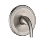 Single-Function Shower Mixer Valves Wall Mount Brass Faucet Shower Mixer Fixtures With Single Handle Copper Valve (Valve Included)