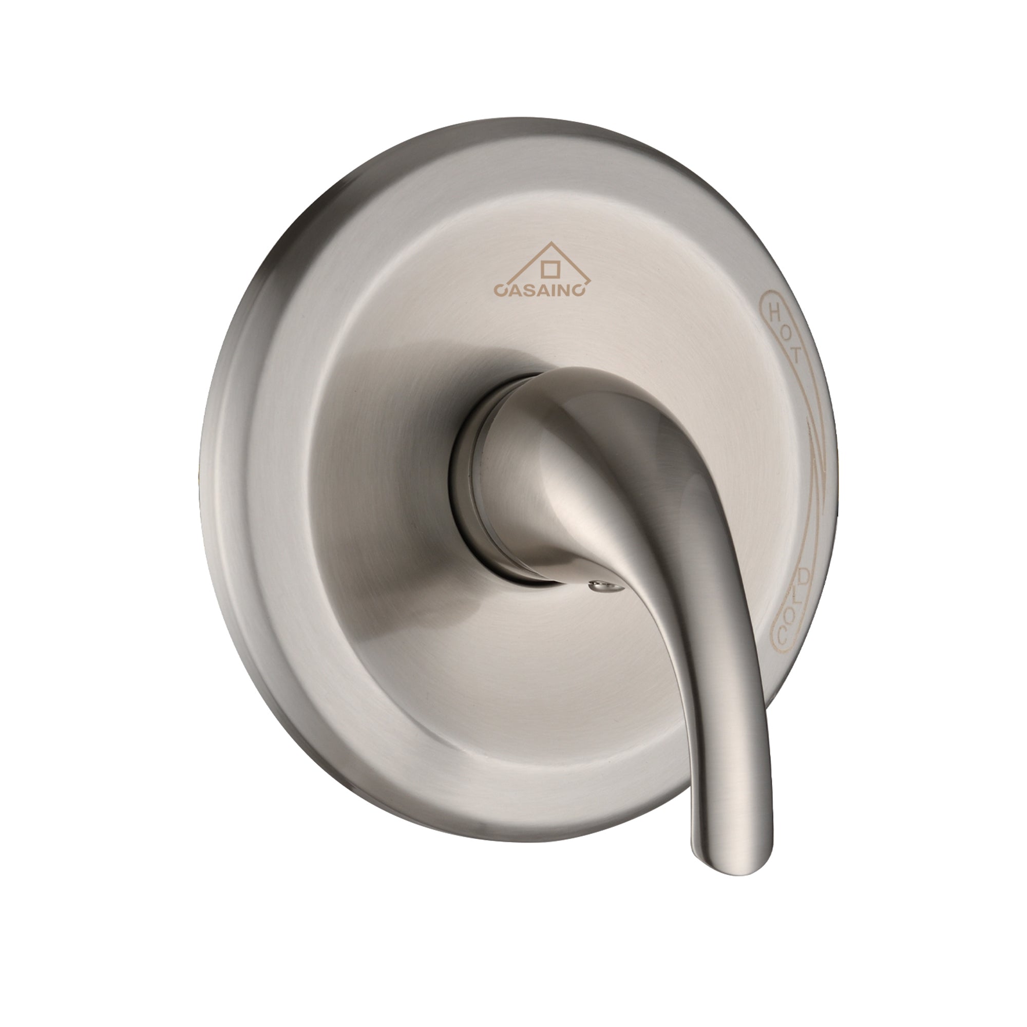 Single-Function Shower Mixer Valves Wall Mount Brass Faucet Shower Mixer Fixtures With Single Handle Copper Valve (Valve Included)