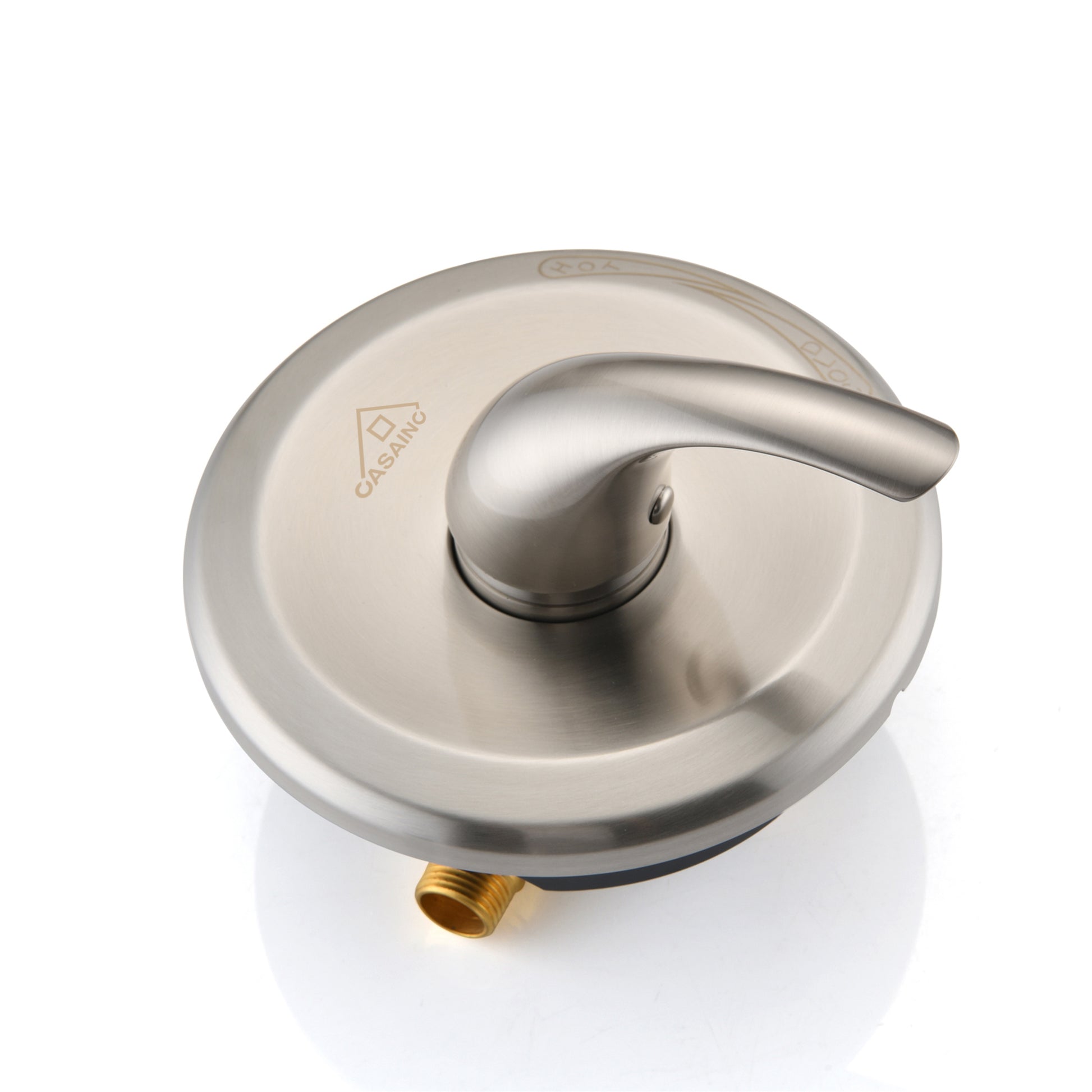 Single-Function Shower Mixer Valves Wall Mount Brass Faucet Shower Mixer Fixtures With Single Handle Copper Valve (Valve Included)