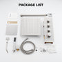 12-inch 3-Function Wall Mounted Dual Shower System with Thermostatic Valve