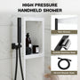 12-inch 3-Function Wall Mounted Dual Shower System with Thermostatic Valve