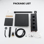 12-inch 3-Function Wall Mounted Dual Shower System with Thermostatic Valve
