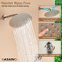 Casainc Smart Temperature Digital Adjustment 3 Function Luxury Thermostatic Shower