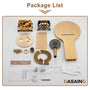 Electroplated Coating Technology 22-inch Dual Function Thermostatic Rainfall Slimline Showerhead Shower System