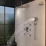 12" Ceiling Mount Thermostatic Rainfall Shower Systems with Body Sprays