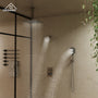 12" Ceiling Mount Rainfall Shower Head Thermostatic Shower System