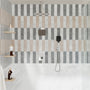 12" Ceiling Mount Rainfall Shower Head Thermostatic Shower System