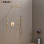 Push-Button Control High Quality Luxury Showerhead 12-Inch Thermostatic Rainfall Shower System