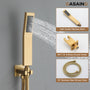 Double 12-inch Rainfall Shower Deluxe Shower System