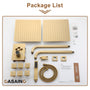 Double 12-inch Rainfall Shower Deluxe Shower System
