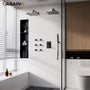 Double 12-inch Rainfall Shower Deluxe Shower System