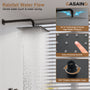 Double 12-inch Rainfall Shower Deluxe Shower System