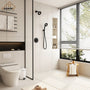 5-inch 2-Function Shower Faucet Set with Handheld Shower